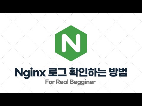 Nginx 입문·실전 - 1.4. Nginx 로그 확인하는 방법