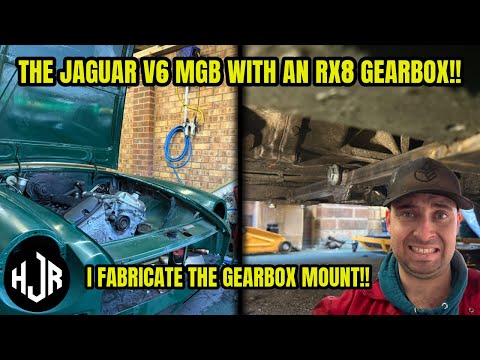 DIY GEARBOX MOUNT FOR THE JAGUAR V6 MGB - Fabrication & Fitment