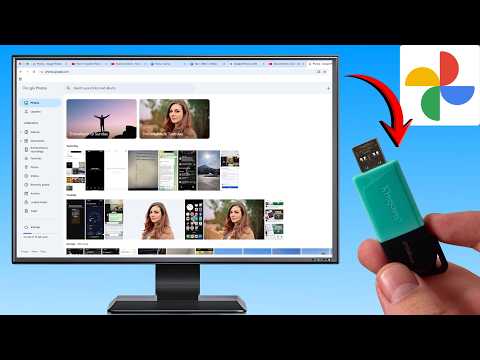 How to Transfer Google Photos to USB Flash Drive (2026)