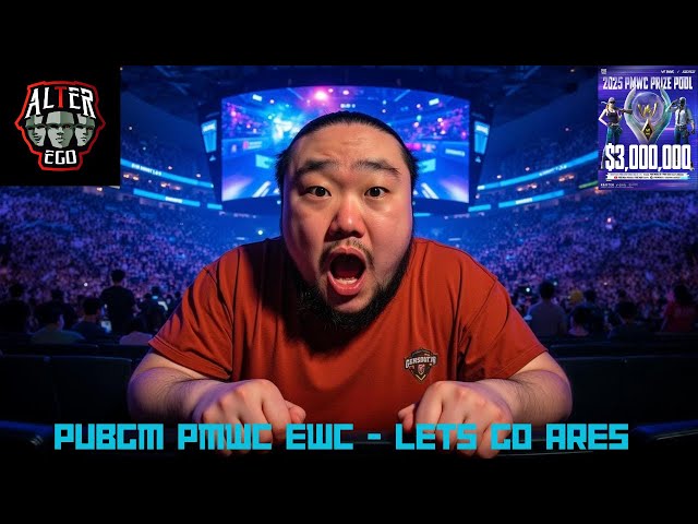 PUBGM GRAND FINAL EWC LETS GO ARES!!