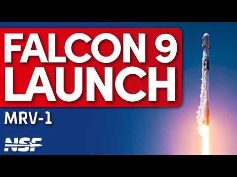 SpaceX Launches Falcon 9 with MRV-1