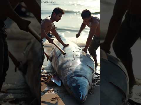 Massive Fish Caught by Fishermen in Deep Sea| #Giantfish #Fishermen #shorts #short #shortvideo