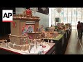 Bakers recreate NYC landmarks in gingerbread competition