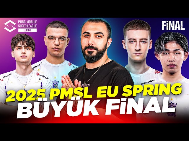 S2G E-SPOR 2025 PMSL EU SPRING BÜYÜK FİNAL GÜNÜ! KUPA GELİYOR MU? | PUBG MOBILE