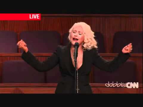Christina Aguilera - At Last Etta James Funeral