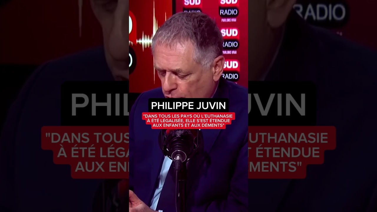 Philippe Juvin : "L’euthanasie est une grande erreur"