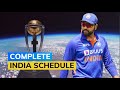 Team India's Full Schedule At  ODI World Cup 2023