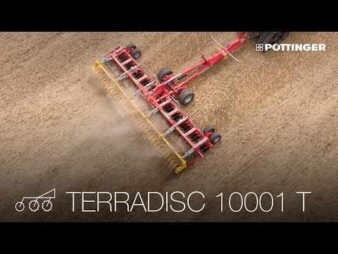 Der Spezialist für die flache Bodenbearbeitung: Kurzscheibenegge TERRADISC 8001 T / 10001 T 
