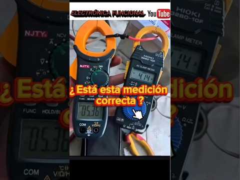 Amperimetro, Que podría estar incorrecto? #electricidad #electronica #clampmeter #amperimetro
