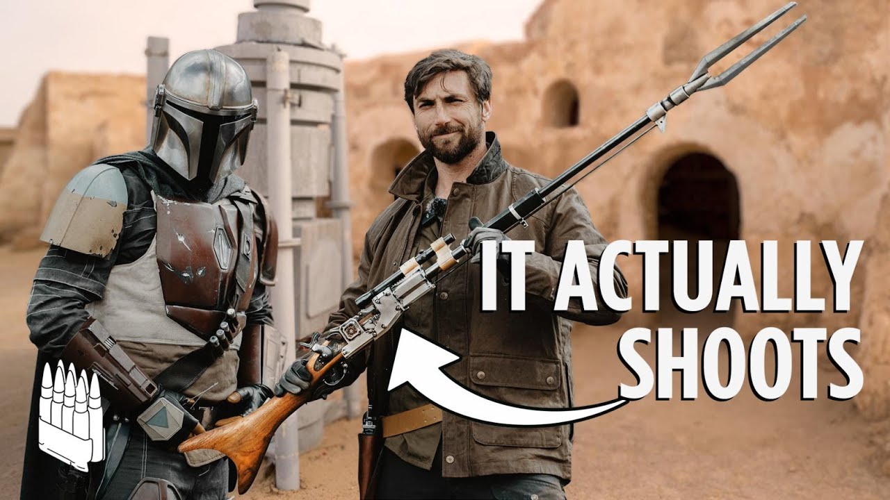 We review the Mandalorian’s Disruptor Rifle. The Amban.