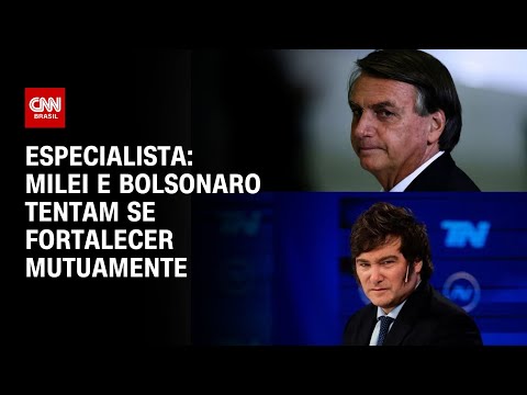 ​Especialista: Milei e Bolsonaro tentam se fortalecer mutuamente | CNN PRIME TIME