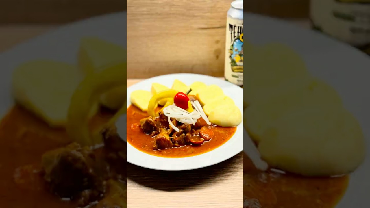 Vepřový guláš s klobásou | Těhotnej kuchař