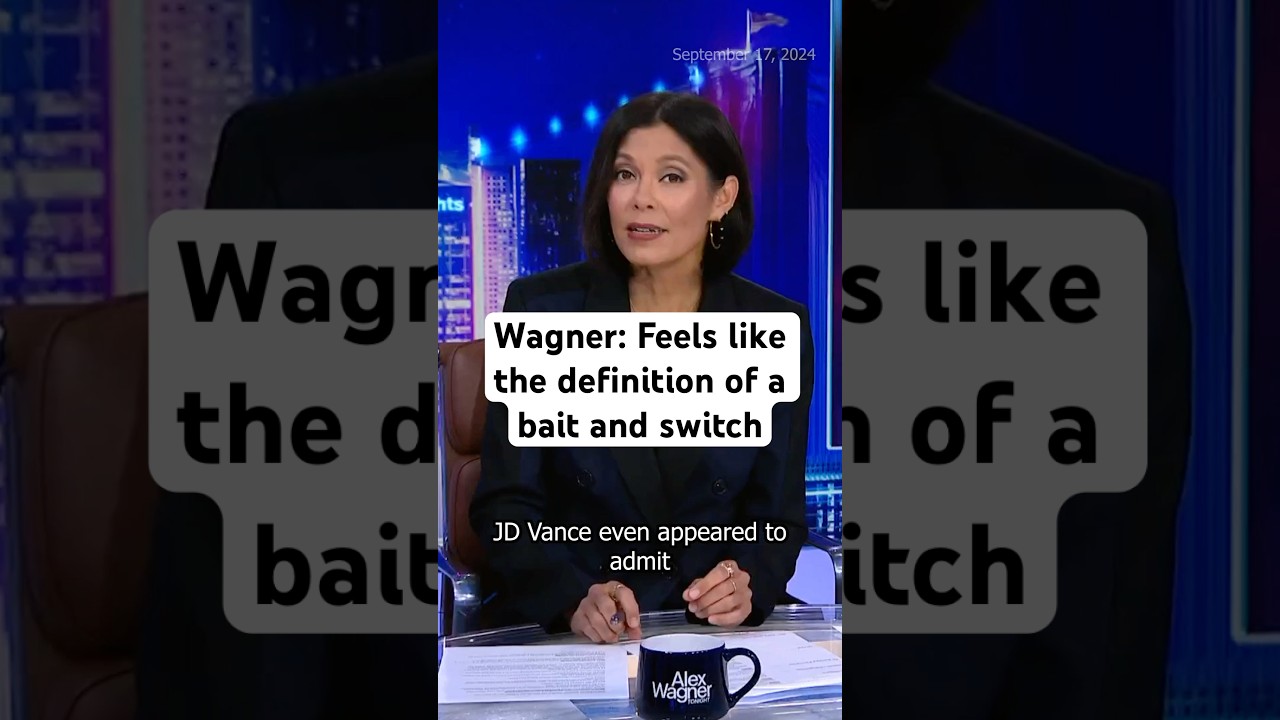 'Creating a story': Wagner calls out JD Vance on pet-eating 'lie'