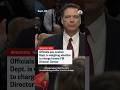 Officials say Justice Dept. is weighing whether to charge former FBI Director Comey