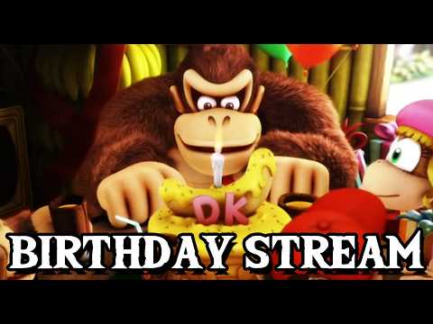 Donkey Kong Bananza And My BIRTHDAY!