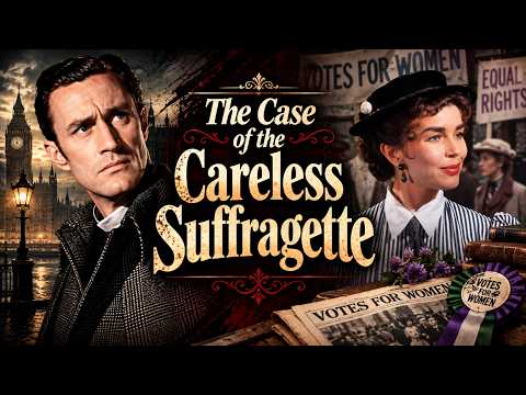 Sherlock Holmes (1954) | The Case of the Careless Suffragette | Free Full Movie | Classic TV Mystery