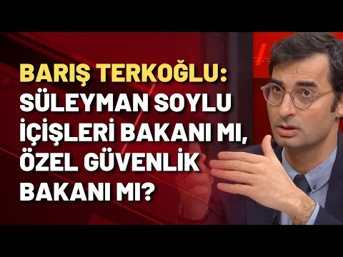 Barış Terkoğlu'ndan kulis: AKP'liler evlilik öncesinde Soylu'dan arşiv taraması talep ediyormuş!