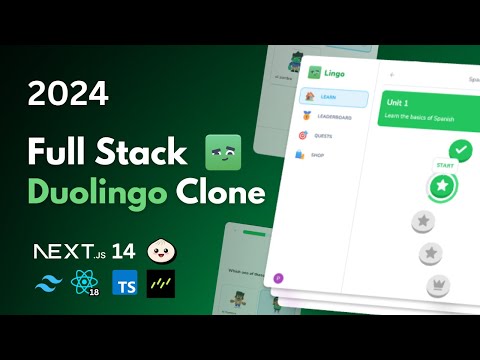 Build a Duolingo Clone With Nextjs, React, Drizzle, Stripe (2024)