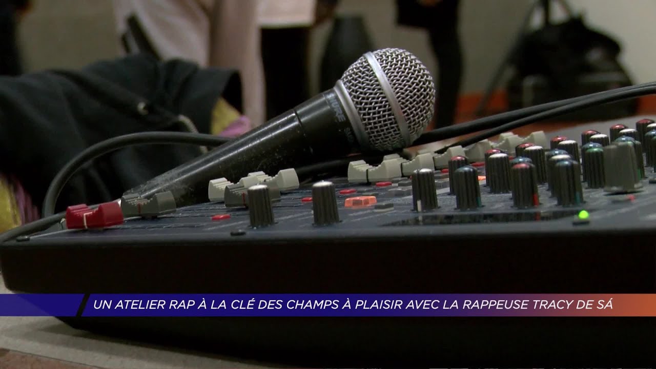 Yvelines | Un atelier rap à la Clé des champs à Plaisir avec la rappeuse Tracy de Sá