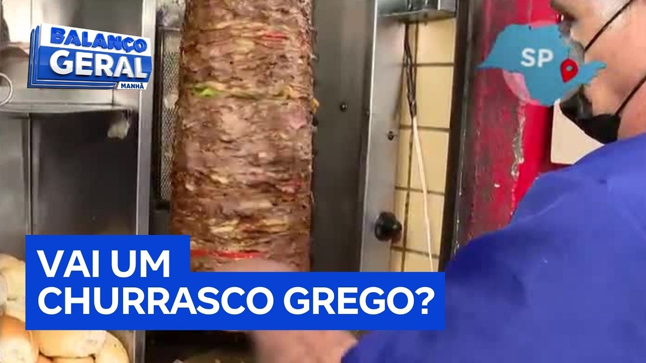 Achamos em São Paulo: Churrasquinho grego conquista paulistanos com rapidez e preço acessível