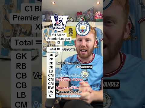 <strong>Building</strong> a 25/26 Premier League <strong>Team</strong> Worth Over €1 Billion