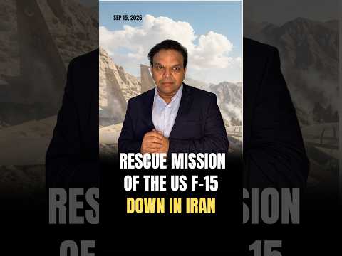 US F-15 Was Shot Down Then Rescue Mission Began #iran #iranisraelwar #iranwar #f15 #f15eagle #trump