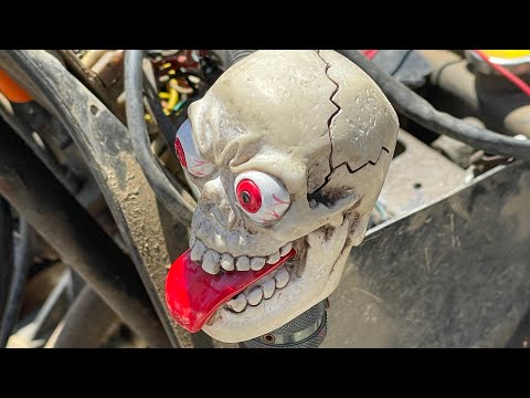 Polaris Scrambler 400 - Skull Edition