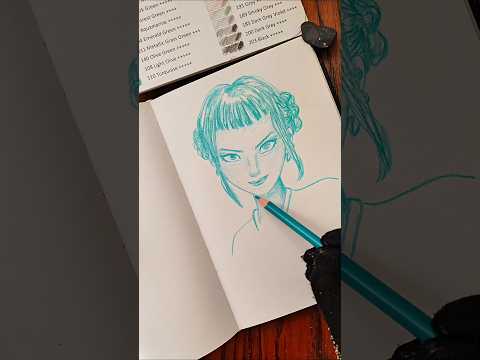 how to draw Zoey with color