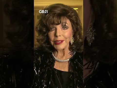 Actress Joan Collins says Princess Kate was very brave to reveal her cancer diagnosis #gbnews