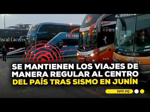 💸🚌 Pasajes al centro del país suben por Fiestas Patrias | Visitantes se dirigen a Junín tras sismo