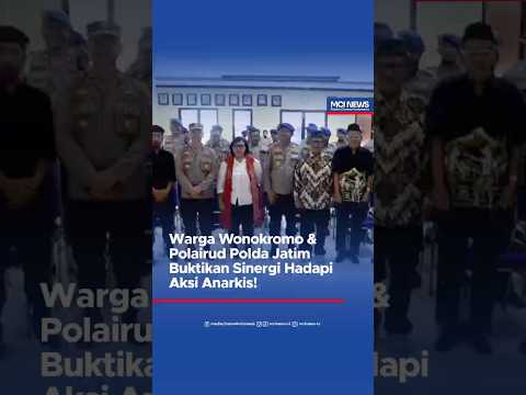 Video thumbnail Warga Wonokromo &amp; Polairud Polda Jatim Buktikan Sinergi Hadapi Aksi Anarkis