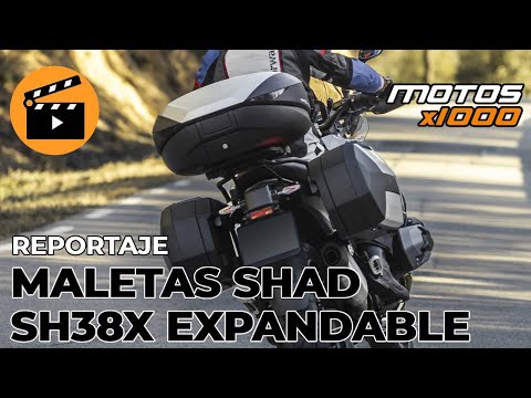 Nuevas maletas SHAD SH38X Expandable| Motosx1000