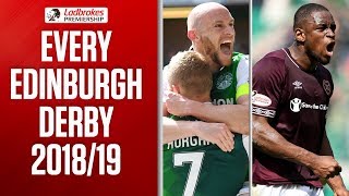 Hibernian v Hearts | This Season’s Edinburgh Derby Highlights | Ladbrokes Premiership