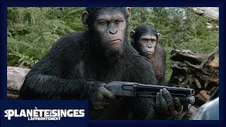 La planète des singes : l'affrontement :  bande-annonce VF