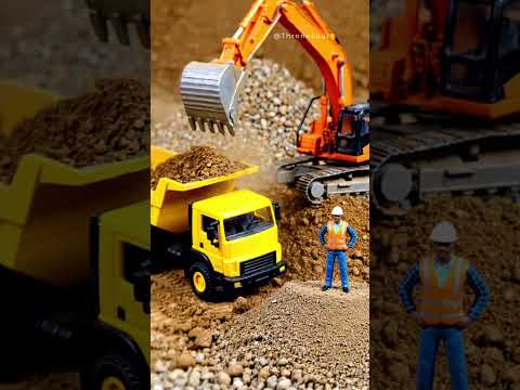 Wow!! Proyek Miniatur #3danimation #toyfactory #toymanufacturing #excavator #manufacturing
