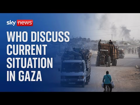 World Health Organisation discuss situation in Gaza