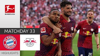 UNBELIEVABLE!!! RB Tears Bayern Down! | Bayern — Leipzig 1-3 | Highlights | MD 33 – Bundesliga 22/23