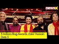 5 Indians Bag Awards | Zakir Hussain Gets 3 | India Shines At 66th Grammy Awards | NewsX
