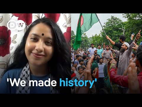 Member of Bangladesh's student movement talks about the day Sheikh Hasina resigned | DW News
