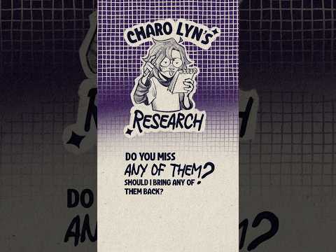 Charo Lyn's Research! Do you miss the Retired series? 🪦#originalcharacter #oc #art #ocs