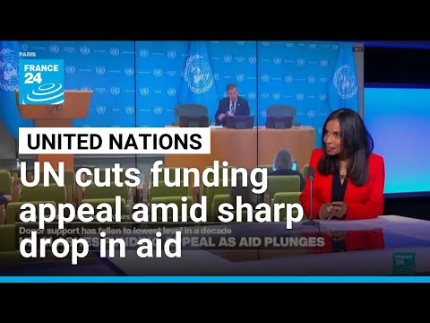 United Nations slashes funding appeal as aid plunges • FRANCE 24 English