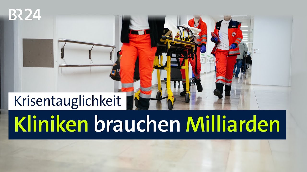 Gutachten: Deutschlands Krankenhäuser sind nur eingeschränkt krisenfähig | BR24