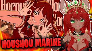 Reacting To Houshou Marine For The First Time!!
