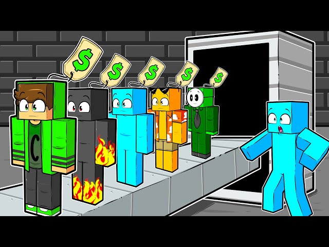 Comprei os Youtubers Famosos de Minecraft!