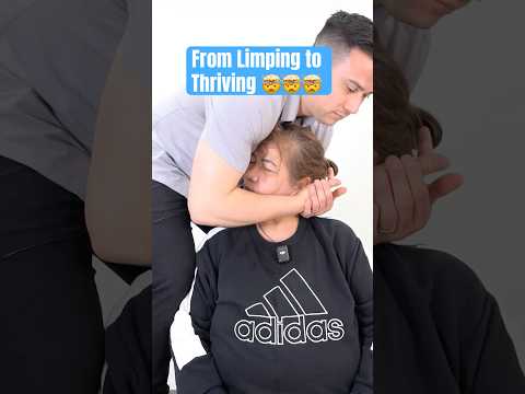 Her Life Changed After These Chiropractor Cracks! 🤯 #chiropractor #neckcracking #neckpain #shorts