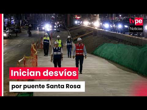 Desde este domingo aplicarán desvíos en Morales Duárez por obras del puente Santa Rosa