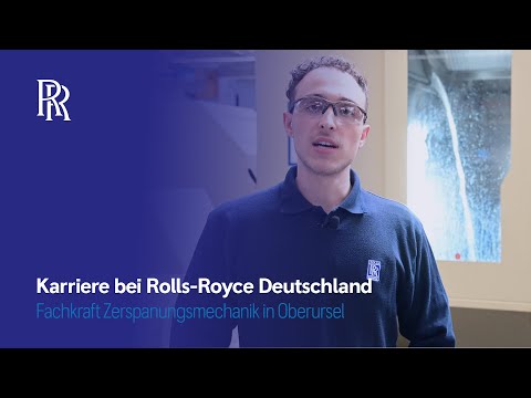 Rolls-Royce | Karriere bei Rolls-Royce in Oberursel - Lars Martens,
Fachkraft Zerspanungsmechanik