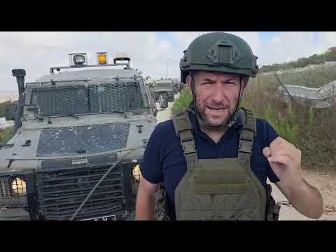 ראש מועצת שומרון בזירת הפיגוע: אירוע קשה מאוד (צילום: רועי חדי)