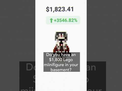 The $1800 minifig
