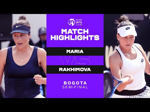 Tatjana Maria vs. Kamilla Rakhimova | 2022 Bogota Semifinal | WTA Match Highlights